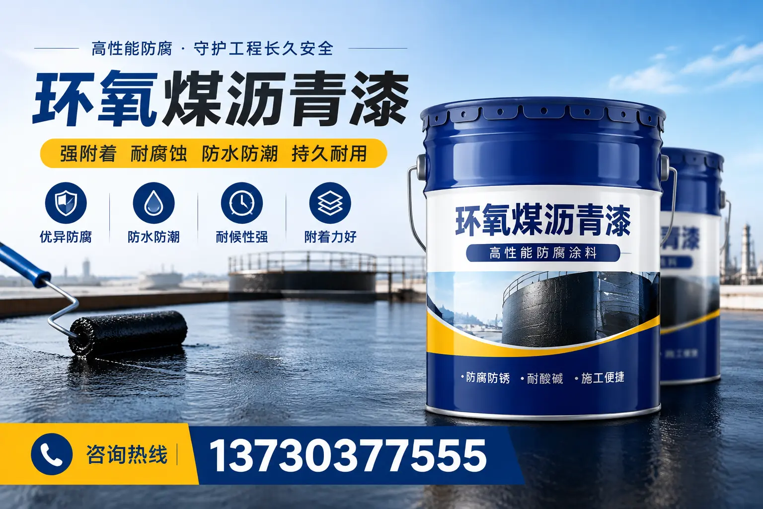如何判断环氧煤沥青漆的质量？来宾消费者指南